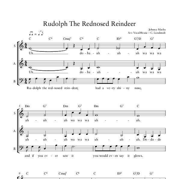 Rudolph the rednosed reindeer (SAB)